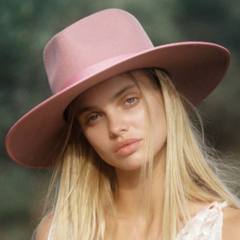 Lack of Color Rose Pink Rancher Hat